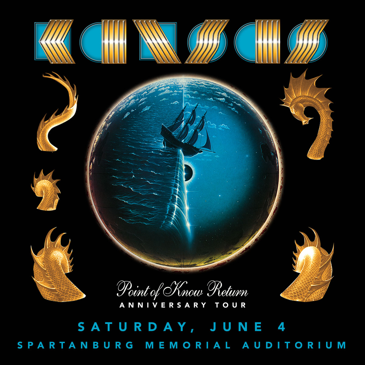 KANSAS - The Point of Know Return Tour