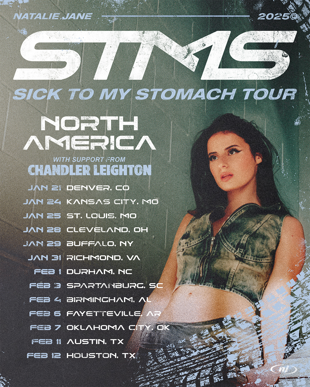 Natalie Jane "Sick To My Stomach" Tour