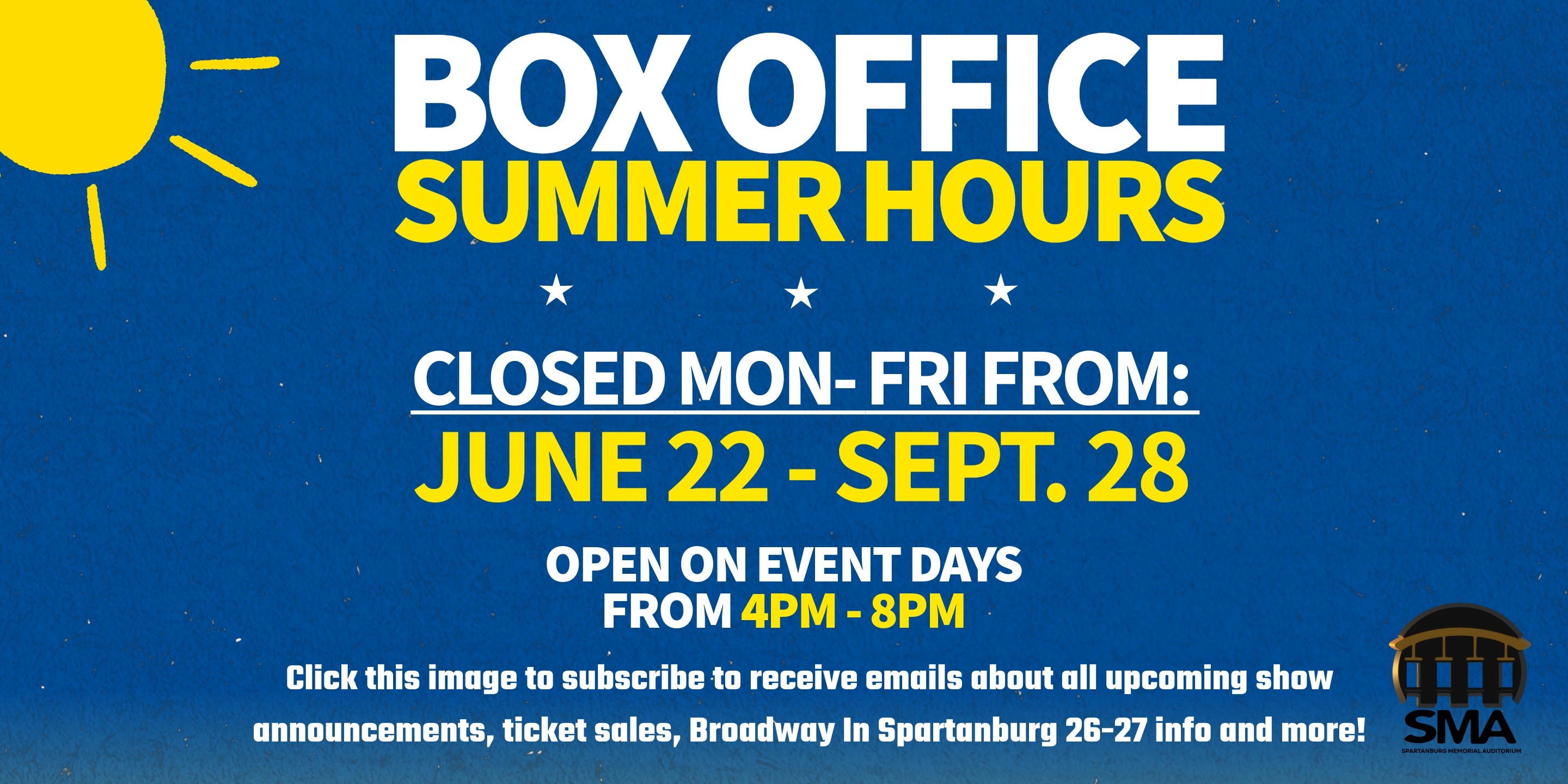 summer bo hours