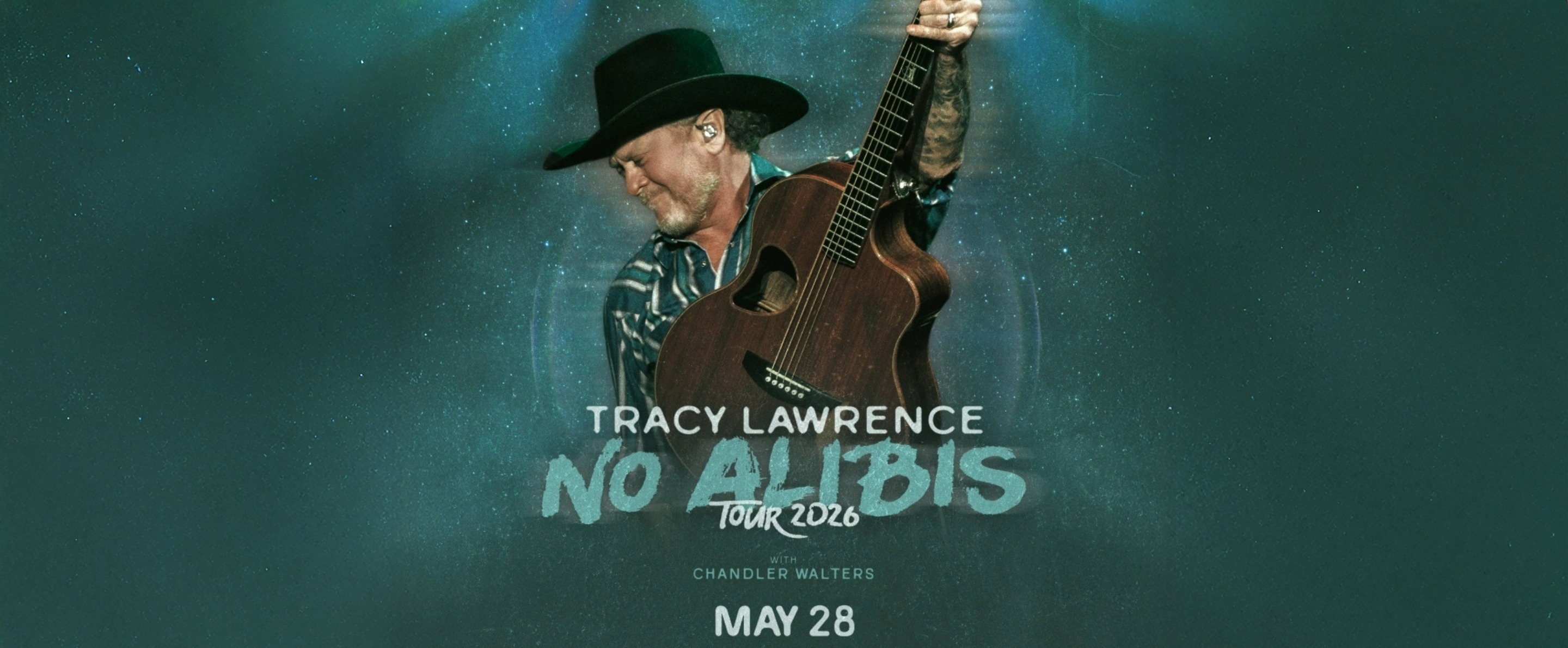 Tracy Lawrence No Alibis Tour 2026 | Spartanburg Memorial Auditorium